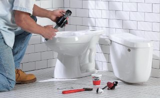 Установка унитаза Туймазы цена 1375 руб.