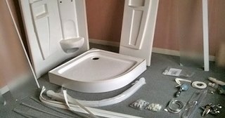Установка душевой кабины Туймазы, цена от 3057 руб.