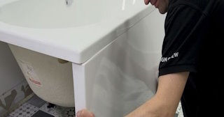 Установка экрана под ванну - цена за работу от 4230 руб. в Туймазах